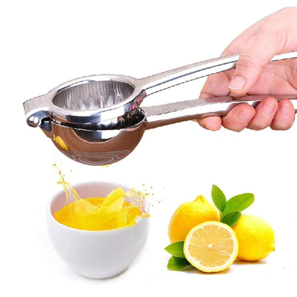 Hot useful Stainless Steel Lemon Orange Squeezer Juicer Hand Press squeeze juice Tool