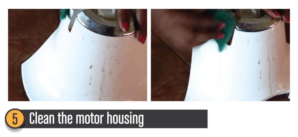5 CleanTheMotorHousing