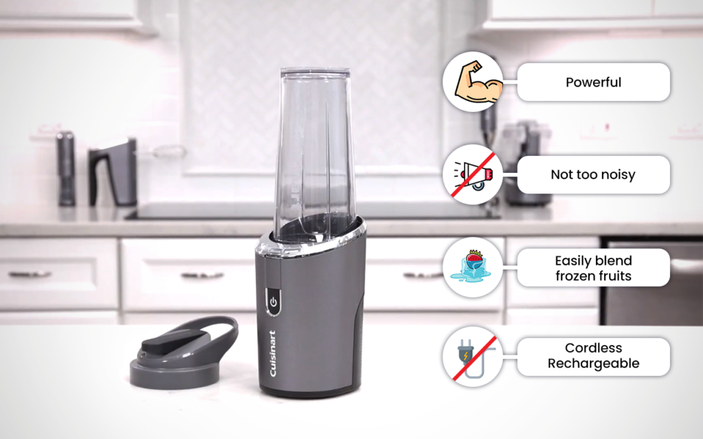 Cuisinart EvolutionX Cordless Rechargeable Compact Blender Review